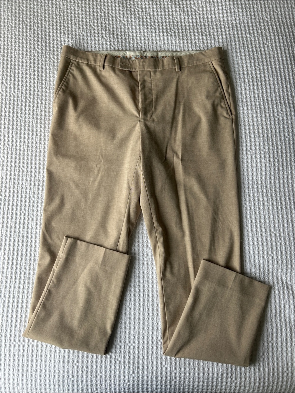Men's Tan Chinos - Classic Tailored Fit